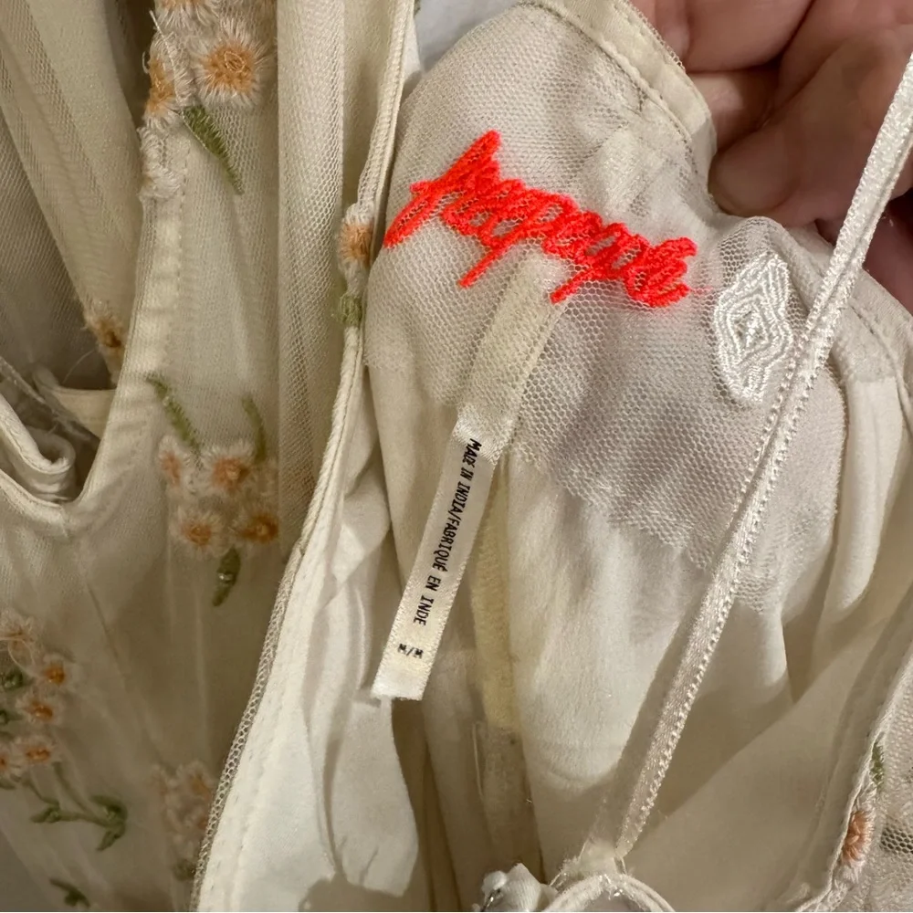 Free People Embroidered Holding On Convertible Maxi Dress - Picture 13 of 15